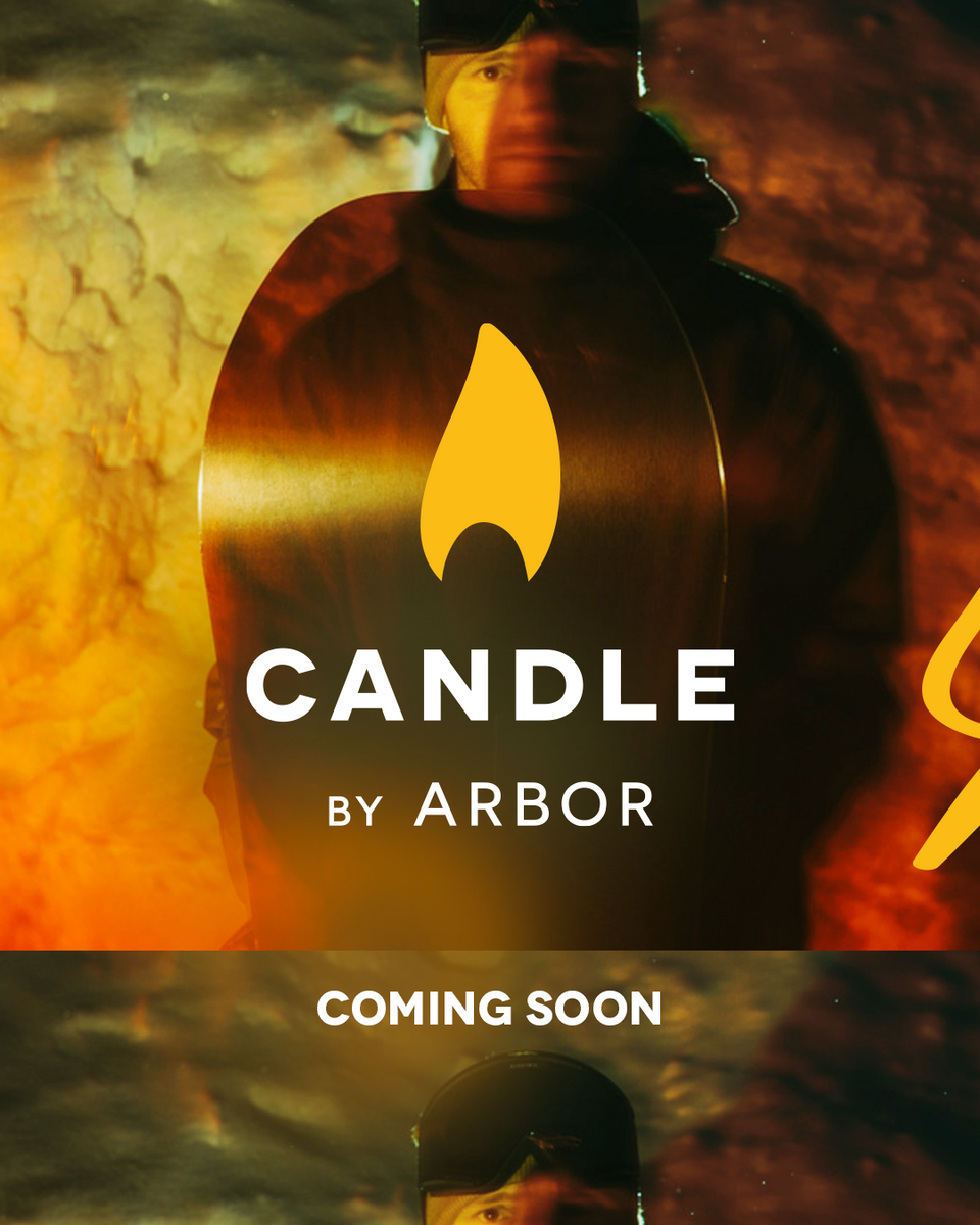 Candle by Arbor Snowboards and Pat Moore Slush Magazine