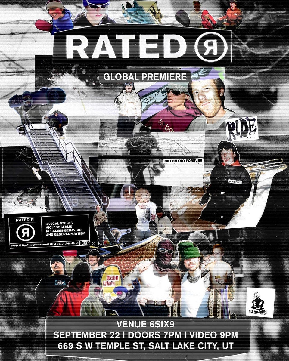 RIDE Snowboards Presents: RATED R Global Premiere – Slush Magazine