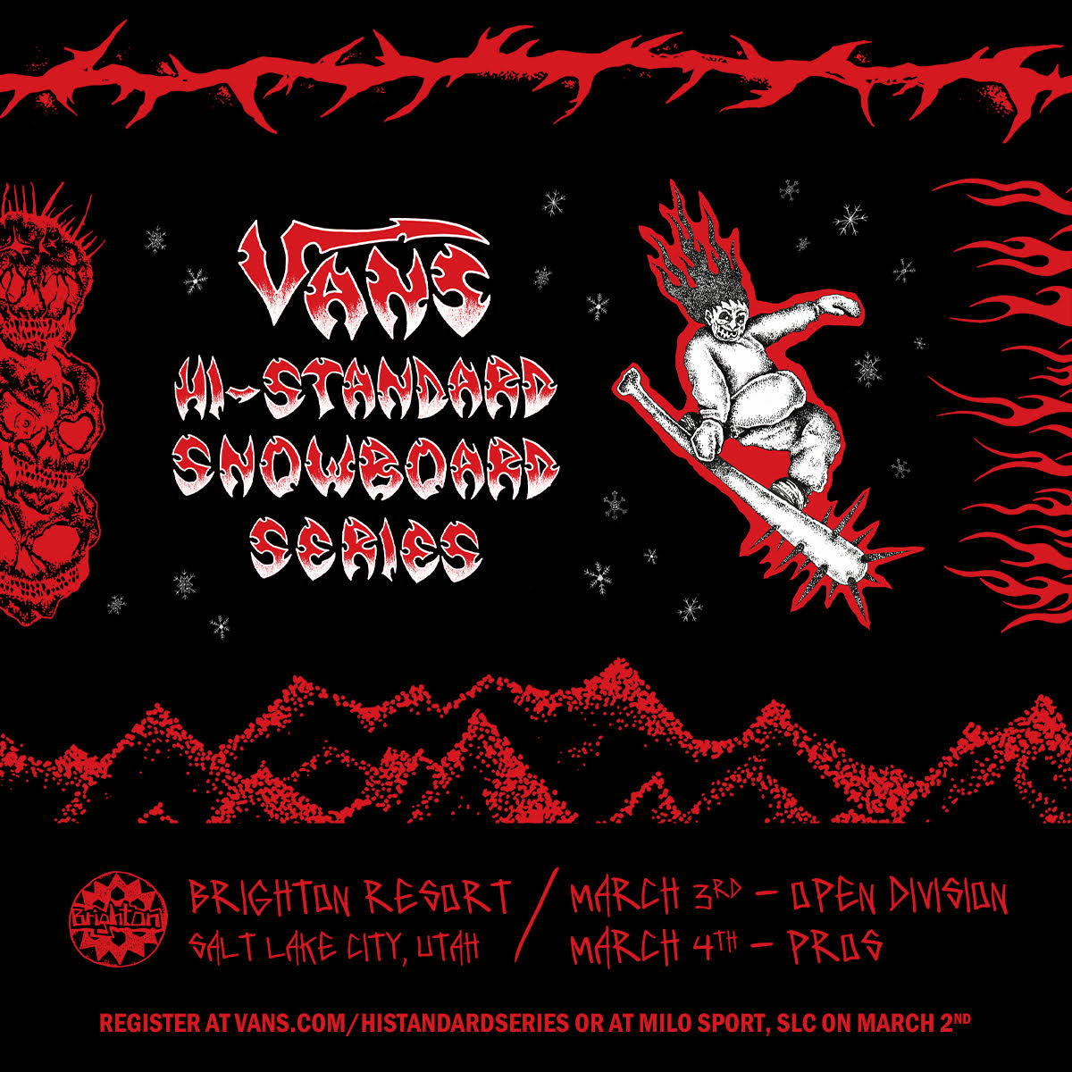 Vans HiStandard Series — Brighton Resort, Utah Slush Magazine