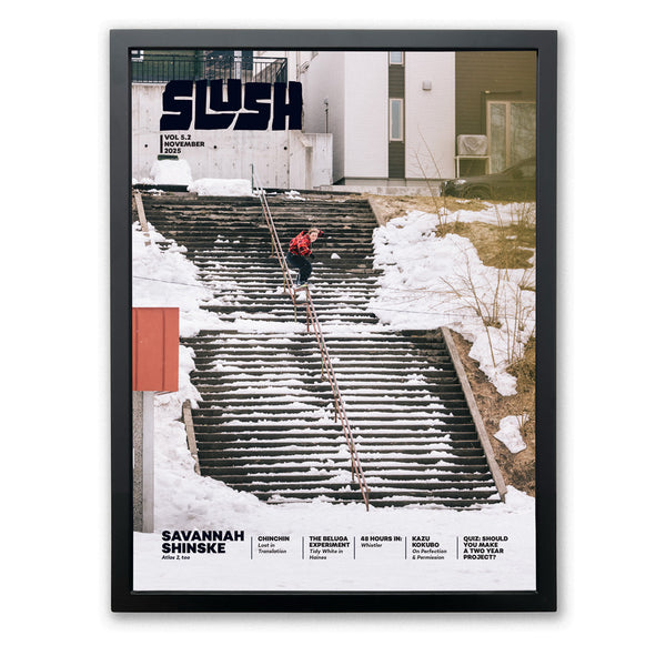 NOVEMBER 2025 - OVERSIZE SAVANNAH SHINSKE COVER POSTER – Slush